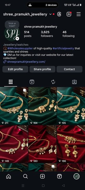 shree_pramukh_jewellery Instagram results